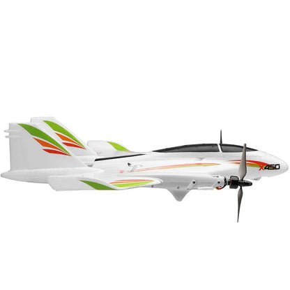 WLtoys X450 2.4G 6CH Brushless 3D/6G Vertical Take-Off LED Light Glider RC Airplane RTF