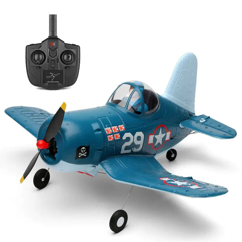WLtoys XK A500 Q-F4U 2.4G 6CH 3D/6G Brushed Fixed Wing Glider RC Airplane RTF