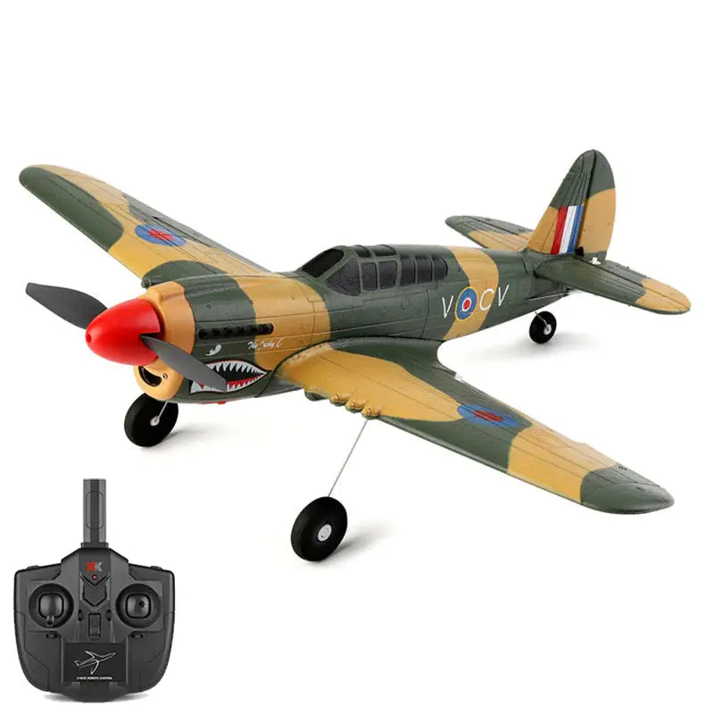 XK A220 P40 RC Airplane 384mm 4CH 2.4G 3D/6G 6-Axis Gyro EPP Fixed Wing Aircraft RTF