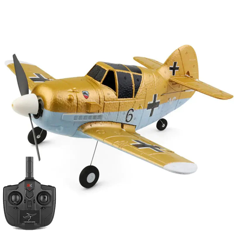 XK A250 2.4G 4CH 3D/6G 6-Axis Stunt Fighter Fixed Wing Glider RC Airplane Outdoor RTF