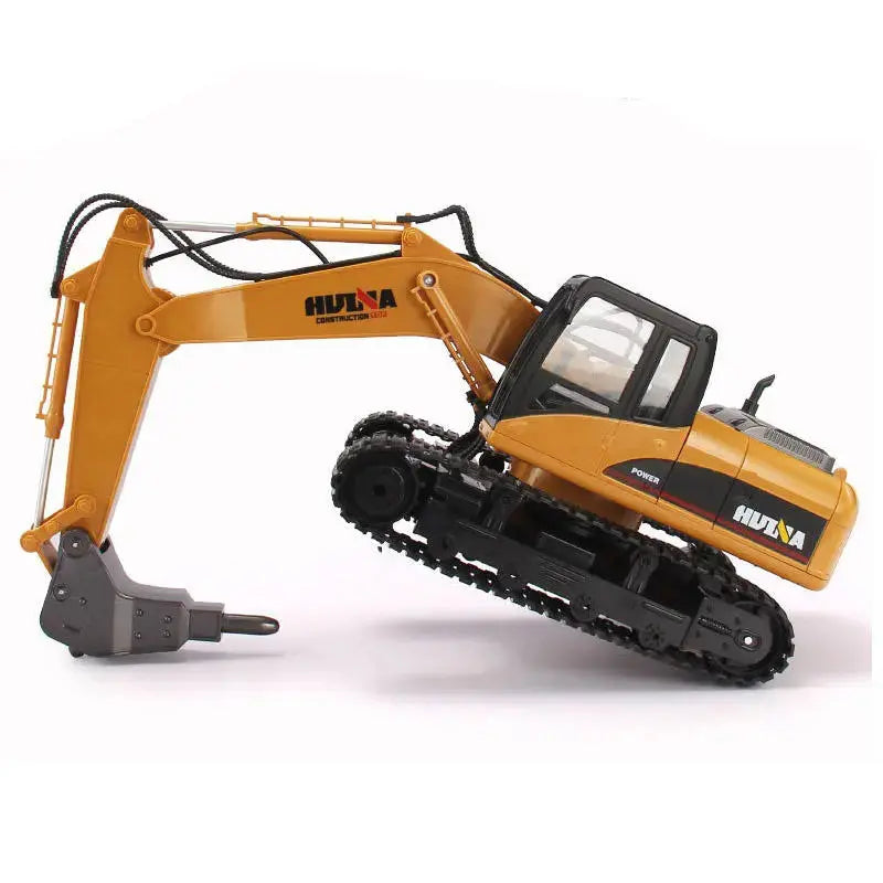 Huina 1560 1/12 Scale 2.4G 16CH Alloy RC Excavator Gravel Construction Car Toy