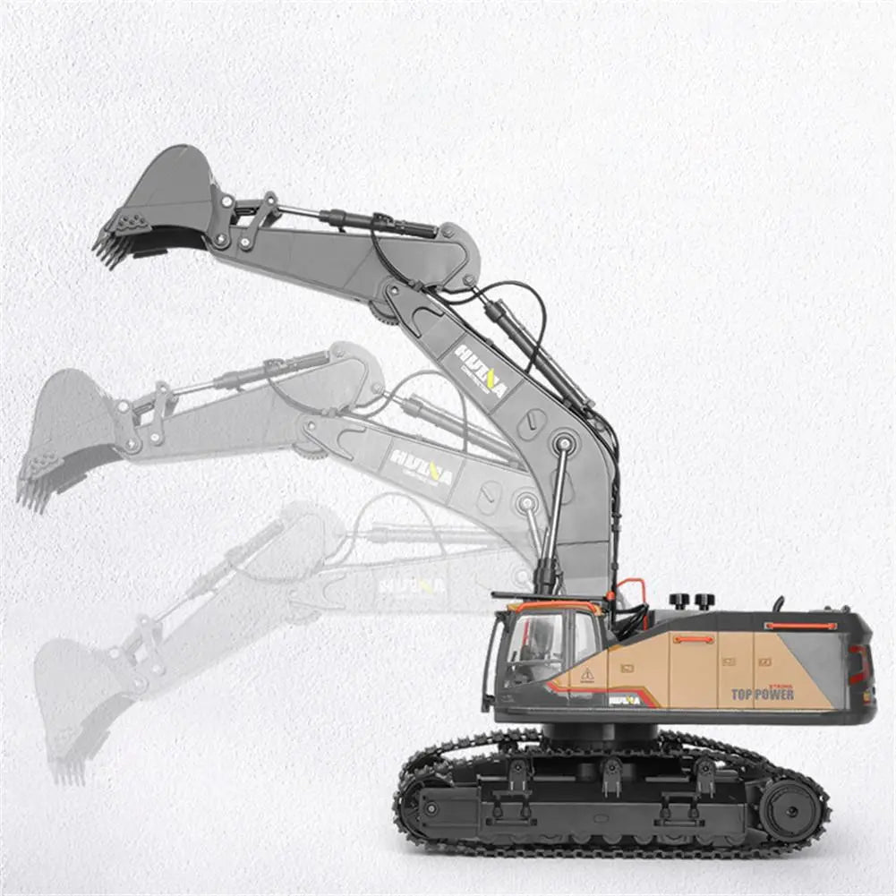 Huina 1592 1/14 Scale 22CH Alloy Excavator RC Engineering Construction Car Toy