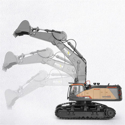 Huina 1592 1/14 Scale 22CH Alloy Excavator RC Engineering Construction Car Toy