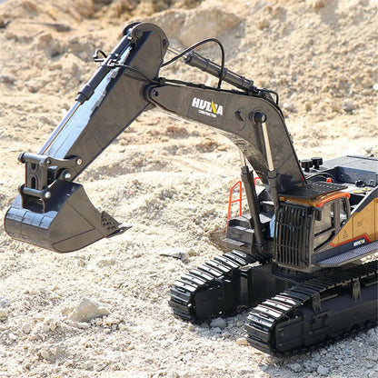 Huina 1592 1/14 Scale 22CH Alloy Excavator RC Engineering Construction Car Toy