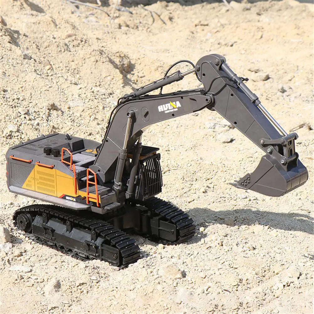 Huina 1592 1/14 Scale 22CH Alloy Excavator RC Engineering Construction Car Toy