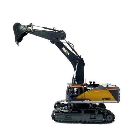 Huina 1592 1/14 Scale 22CH Alloy Excavator RC Engineering Construction Car Toy