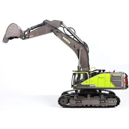 Huina 1593 1/14 Scale 2.4GHz 22CH Alloy Excavator RC Engineering Construction Car Toy