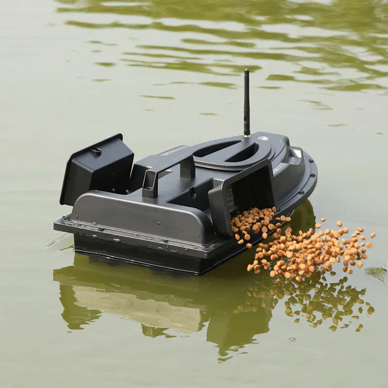 RC Bait Boat V700 GPS 500M Auto Driving Auto Return Hoppers Load 2KG With Steering Light For Fishing Cast Fishing Net