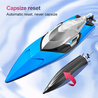 RC Boat 70km/h 50CM Large Brushless Waterproof Capsize Reset High Speed Racing Speedboat RTR