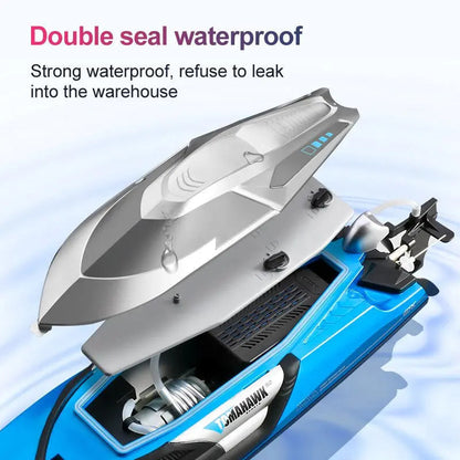RC Boat 70km/h 50CM Large Brushless Waterproof Capsize Reset High Speed Racing Speedboat RTR