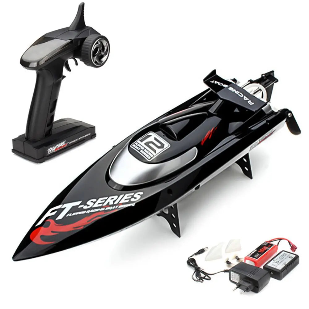 FT012 2.4G Brushless Self-Righting 48km/h High Speed RC Racing Speedboat RTR