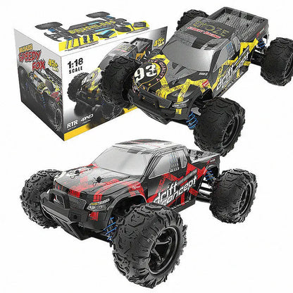 1/18 Scale 4WD Brushless High Speed Off-Road Big Foot Climbing Drift RC Car RTR