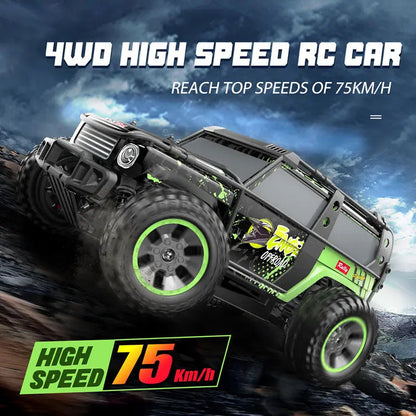 1/10 Scale 4WD Brushless High Speed Off-Road Big Foot Drift RC Car RTR