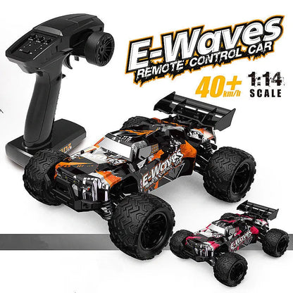 1/14 Scale 4WD Brushless High Speed Off-Road Big Foot Drift RC Car Graffiti Edition RTR