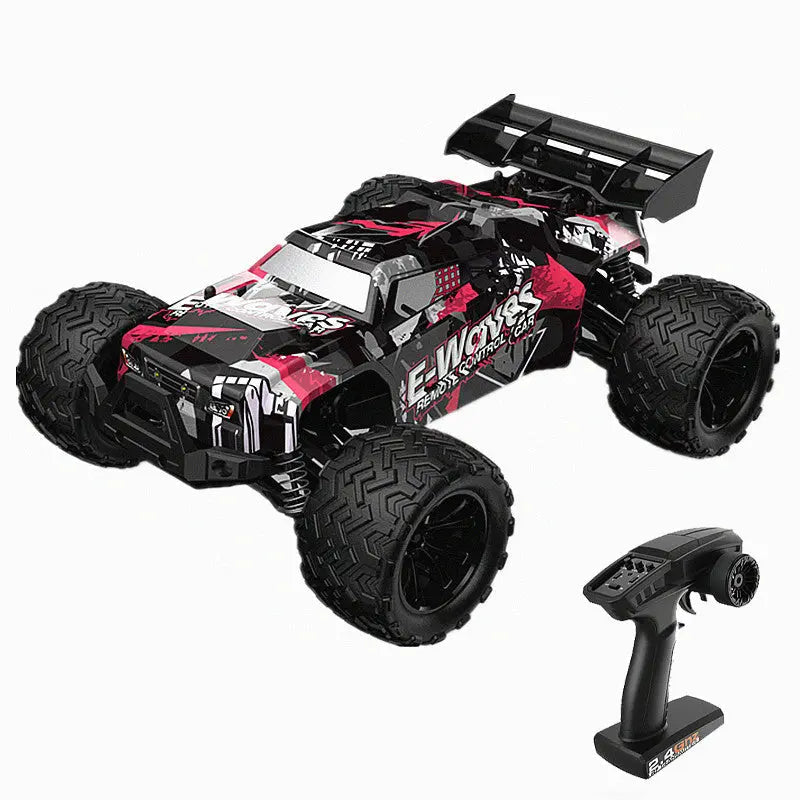 1/14 Scale 4WD Brushless High Speed Off-Road Big Foot Drift RC Car Graffiti Edition RTR