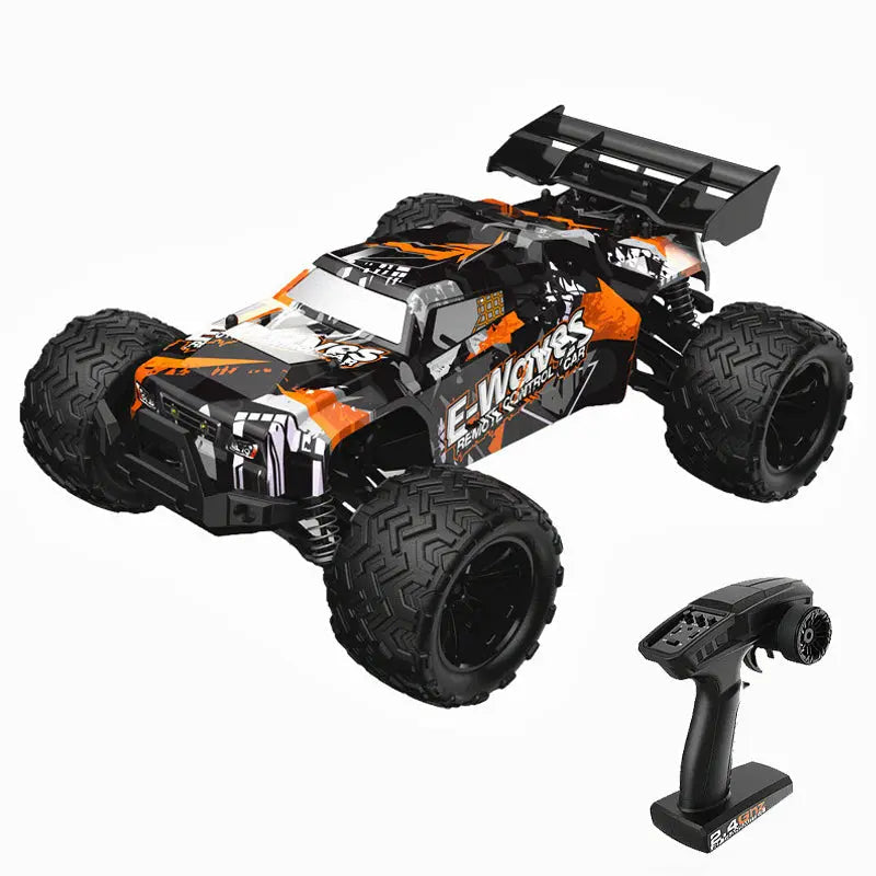 1/14 Scale 4WD Brushless High Speed Off-Road Big Foot Drift RC Car Graffiti Edition RTR