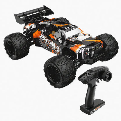 1/14 Scale 4WD Brushless High Speed Off-Road Big Foot Drift RC Car Graffiti Edition RTR