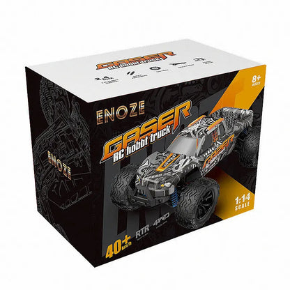 1/14 Scale 4WD Brushless High Speed Off-Road Big Foot Drift RC Car Graffiti Edition RTR
