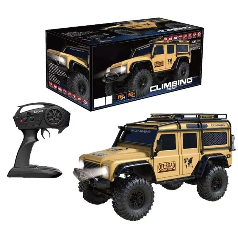 HB ZP1006/ZP1008 1/10 Scale 4WD RC Off-Road Rock Crawler Truck LED Light RTR