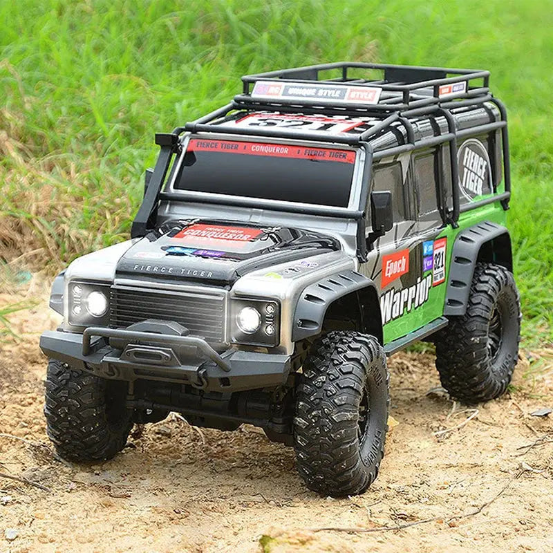 HB ZP1006/ZP1008 1/10 Scale 4WD RC Off-Road Rock Crawler Truck LED Light RTR