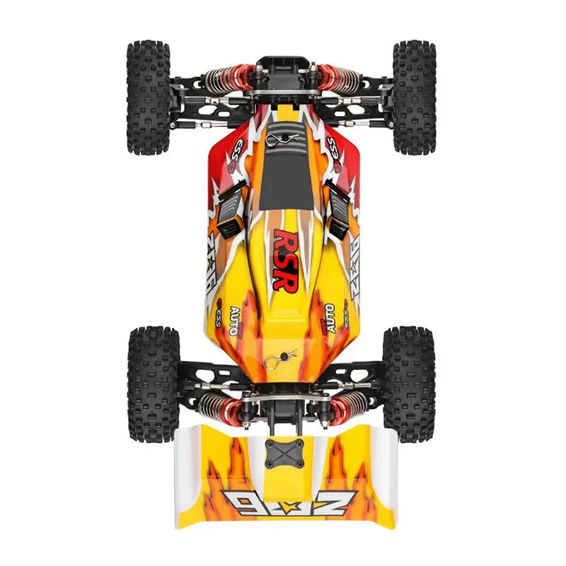 Wltoys 144010 1/14 Scale 4WD Brushless RC Car 75km/h High Speed Metal Chassis Off-Road Drift RTR