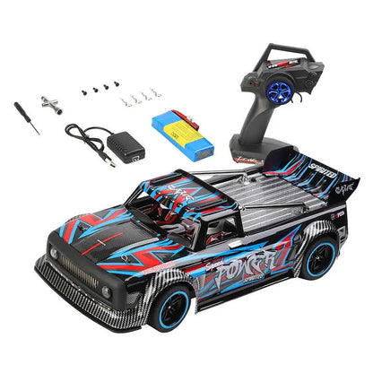 Wltoys 104072 1/10 Scale 4WD Brushless RC Drift Car 60km/h High Speed Metal Chassis RTR