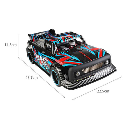 Wltoys 104072 1/10 Scale 4WD Brushless RC Drift Car 60km/h High Speed Metal Chassis RTR
