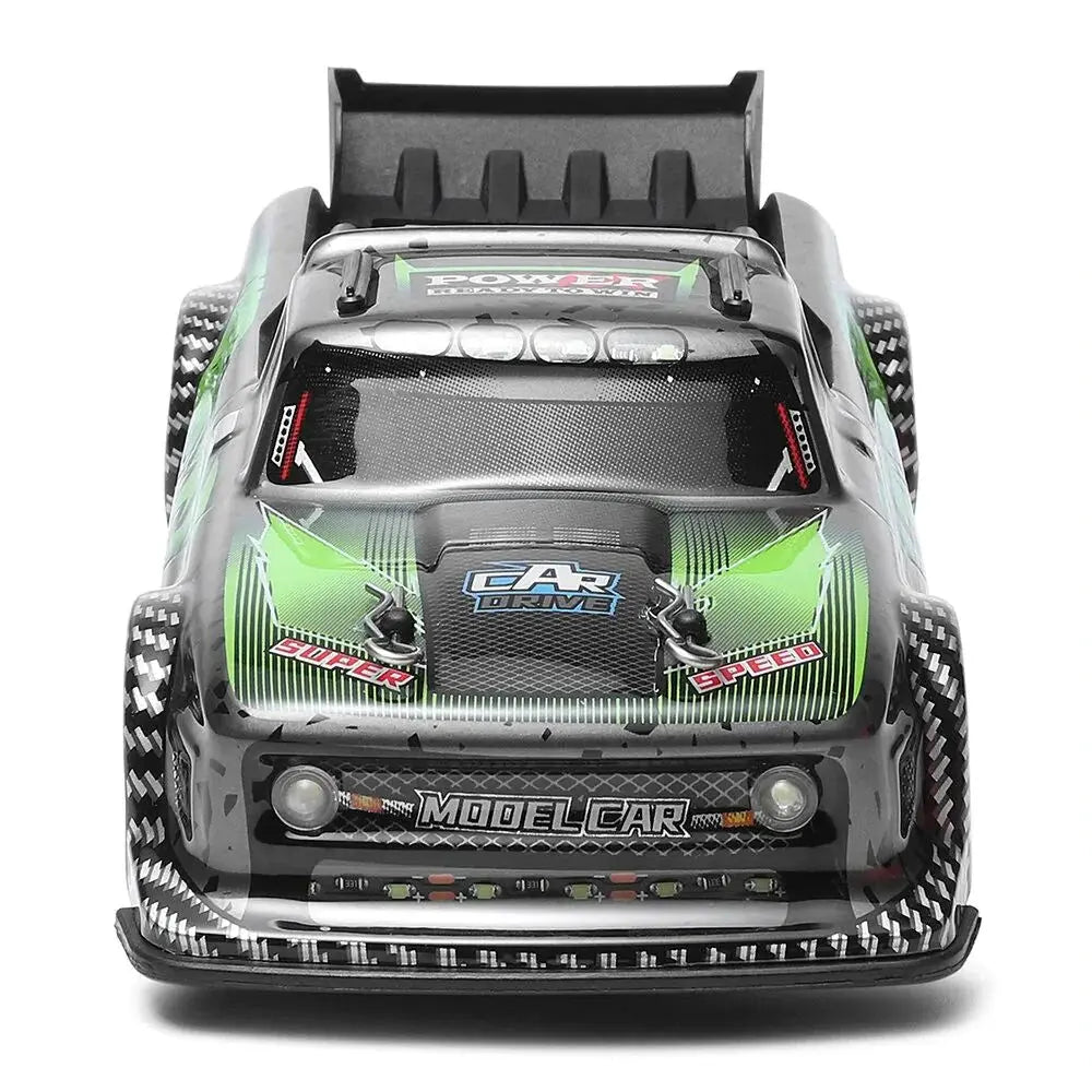 Wltoys 284131 1/28 Scale 4WD RC Drift Car Metal Chassis LED Light Short Course Truck RTR