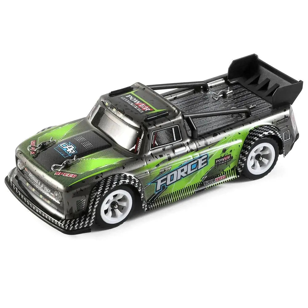 Wltoys 284131 1/28 Scale 4WD RC Drift Car Metal Chassis LED Light Short Course Truck RTR
