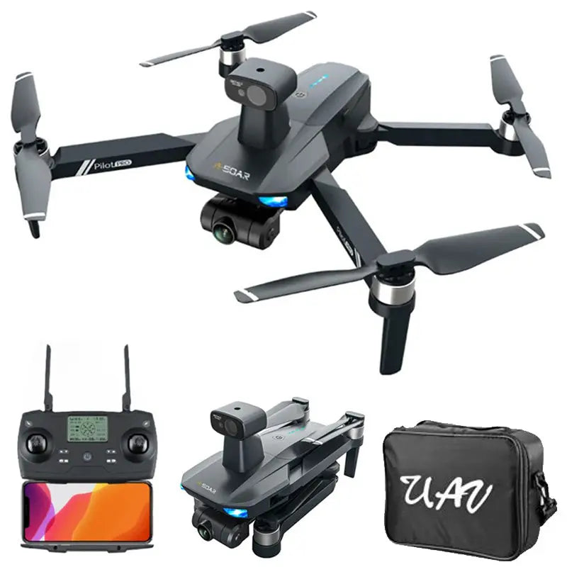 JJRC X19 PRO RC Drone 2-Axis EIS Gimbal 4K Dual Camera 5G WiFi GPS 360° Obstacle Avoidance Brushless Quadcopter RTF