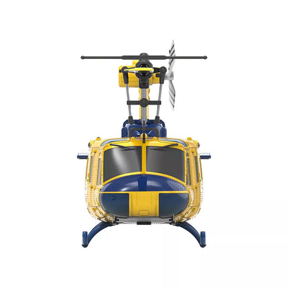 RCERA C032 UH-1 6CH 6-Axis Gyro TOF Laser Radar Optical Flow Positioning Aerobatic Stunt RC Helicopter for Adults RTF