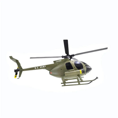 RCERA C189 MD500 Bird 1:28 Scale Dual Brushless 6-Axis Gyro Barometric Altitude Hold Simulation RC Helicopter RTF