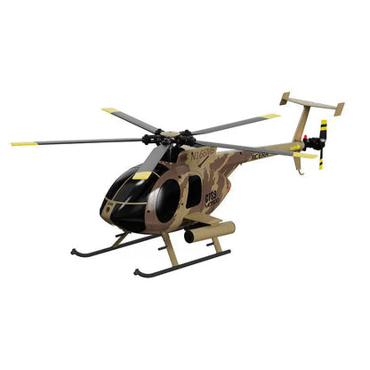 RCERA C189 MD500 Bird 1:28 Scale Dual Brushless 6-Axis Gyro Barometric Altitude Hold Simulation RC Helicopter RTF