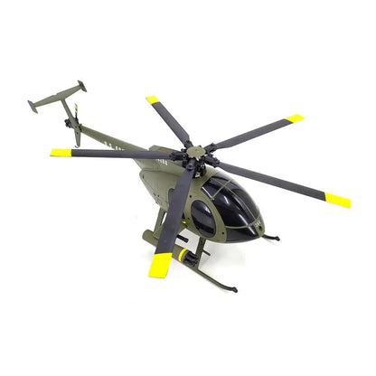 RCERA C189 MD500 Bird 1:28 Scale Dual Brushless 6-Axis Gyro Barometric Altitude Hold Simulation RC Helicopter RTF