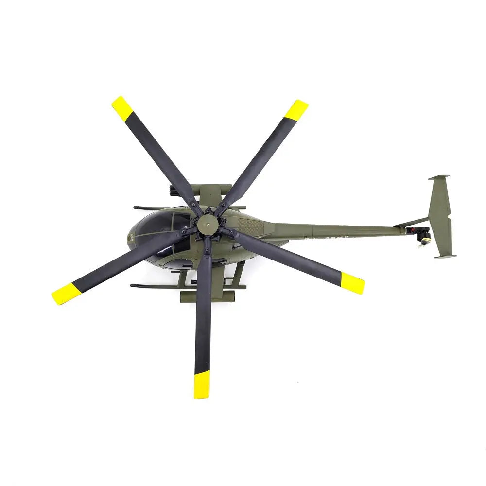 RCERA C189 MD500 Bird 1:28 Scale Dual Brushless 6-Axis Gyro Barometric Altitude Hold Simulation RC Helicopter RTF