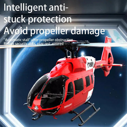 RC ERA C190 H145 RC Helicopter 6CH 6-Axis optical flow positioning Air pressure fixed altitude 1:28 true ducted Helicopter