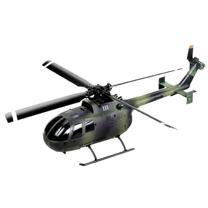 RCERA C186 2.4G 4CH 6-Axis Gyro Air Pressure Altitude Hold 4-Propeller Flybarless RC Helicopter RTF