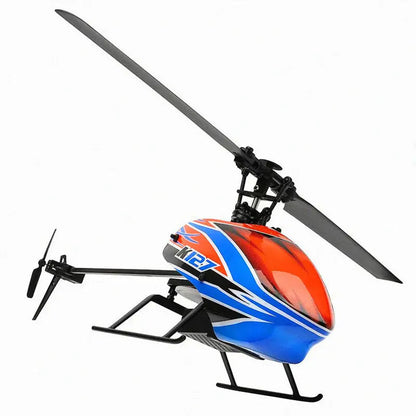 WLtoys K127 2.4G 4CH RC Helicopter 6-Axis Gyroscope Single Blade Propeller Kids Toy RTF