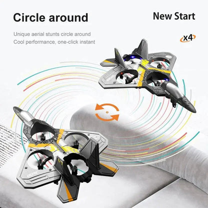 RC Plane V17 Gravity Sensing Glider EPP Foam 2.4G 3CH Beginner RC Aircraft Toy RTF