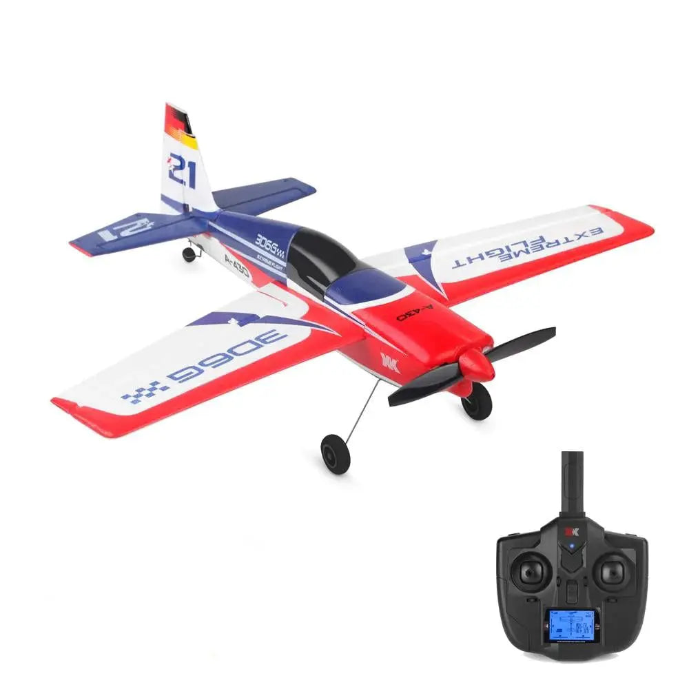 WLtoys XK A430 2.4G 5CH Brushless 3D/6G High Speed Fixed Wing Glider RC Airplane RTF