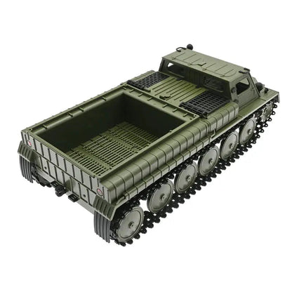 WPL E-1 1/16 Scale 2.4G 4WD RC Tank Crawler Battle Toy RTR