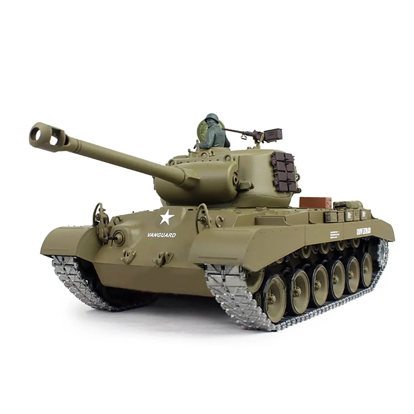 RC Tank Heng Long 3838 M26 1/16 Pershing US Army Snow Leopard Battle Tank Upgrade Metal RC Tank toys