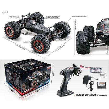 1/10 Scale 2.4G High Speed Off-Road Racing RC Truck Professional RTR