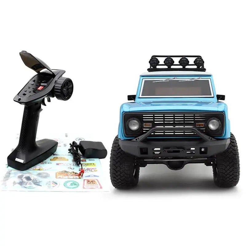 RGT 136100V3-FD Bronco 1/10 Scale 4WD RC Off-Road Climbing Vehicle Rock Crawler RTR
