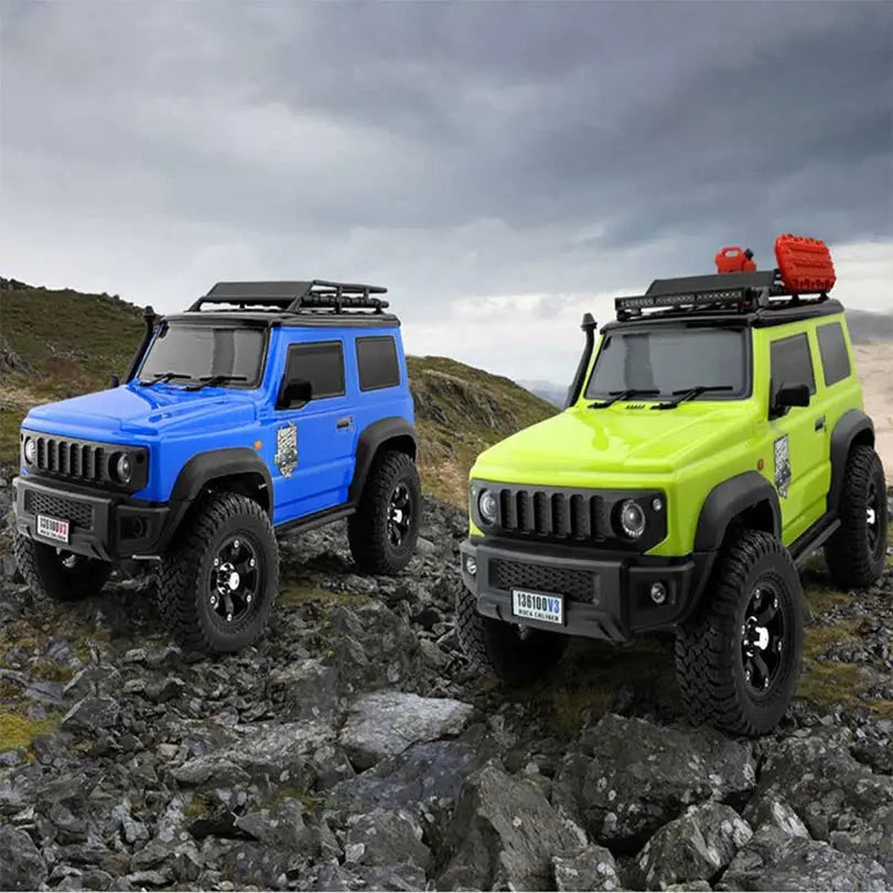 RGT 136100V3 1/10 Scale 4WD RC Crawler Climbing Buggy Off-Road Vehicle with LED Headlight RTR