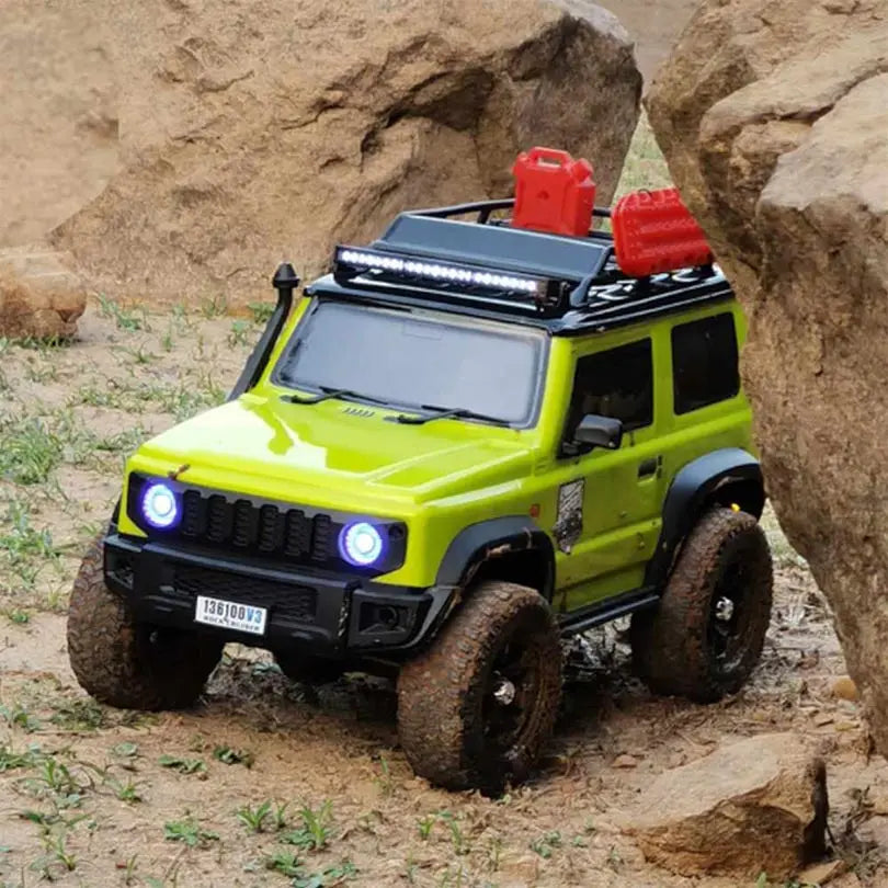RGT 136100V3 1/10 Scale 4WD RC Crawler Climbing Buggy Off-Road Vehicle with LED Headlight RTR