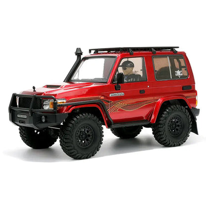 RGT EX86020 Intruder Toyota LC71 1/10 Scale 4WD 2.4G RC Rock Crawler Off-Road Climbing Truck LED Light RTR