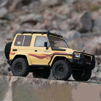 RGT EX86020 Intruder Toyota LC71 1/10 Scale 4WD 2.4G RC Rock Crawler Off-Road Climbing Truck LED Light RTR