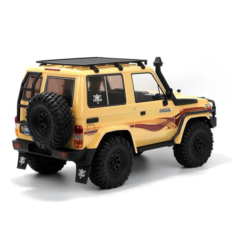 RGT EX86020 Intruder Toyota LC71 1/10 Scale 4WD 2.4G RC Rock Crawler Off-Road Climbing Truck LED Light RTR