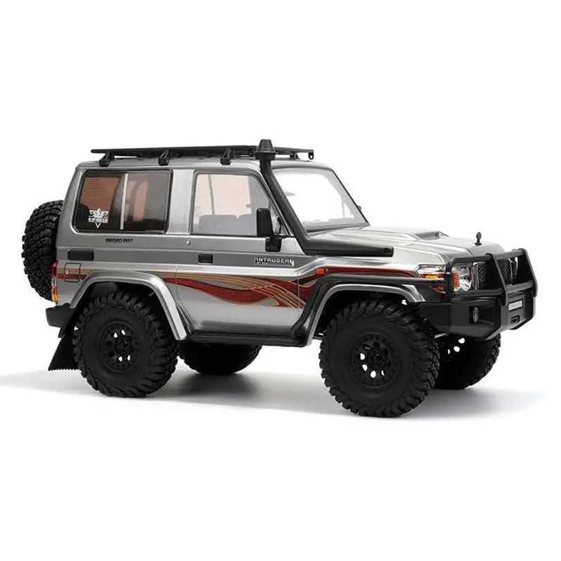 RGT EX86020 Intruder Toyota LC71 1/10 Scale 4WD 2.4G RC Rock Crawler Off-Road Climbing Truck LED Light RTR